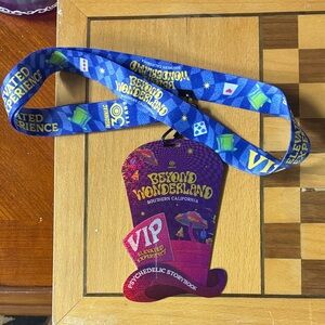 Beyond Wonderland 2023 VIP landyard